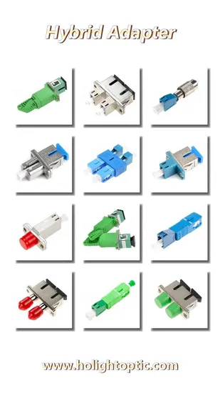 Wholesale High Quality LC female to FC male hybrid single mode converter adapter