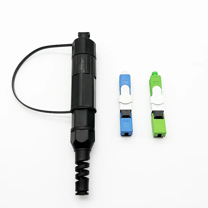 Waterproof Quick Connector Sc/APC Fiber Optic Fast Connector