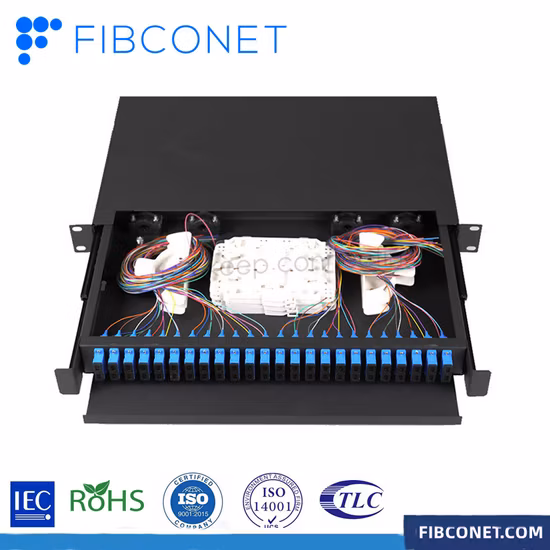 FTTH Equipment New Sc Distribution Frame Fiber Optic Patch Panel Fiber Optic ODF
