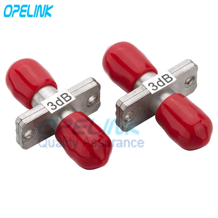 St Adapter Type Fixed Fiber Optic Attenuater