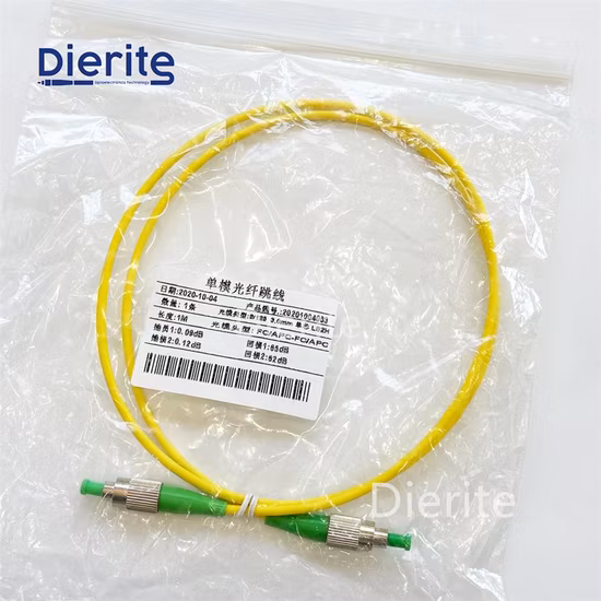 Multimode Duplex Jumper Fiber Optic Patch Cord 50/125 Om3 LC to LC Connector