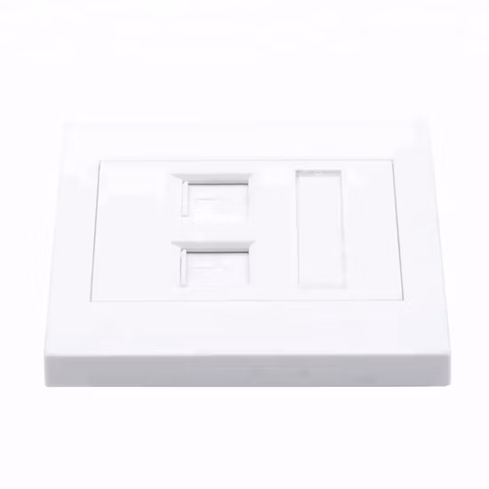 2 Port 86 Type Box Indoor Fiber Optic Termination Box
