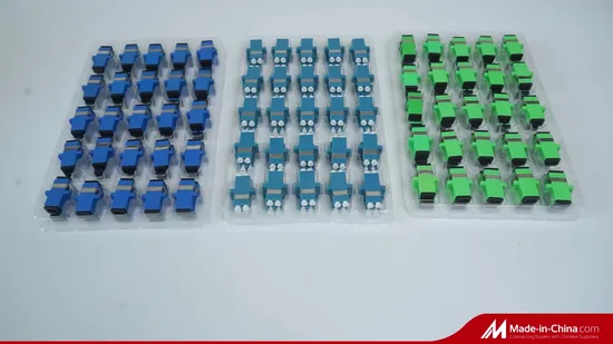 China FTTH Sc APC/Upc Duplex Singlemode Multimode Fiber Optic Connector